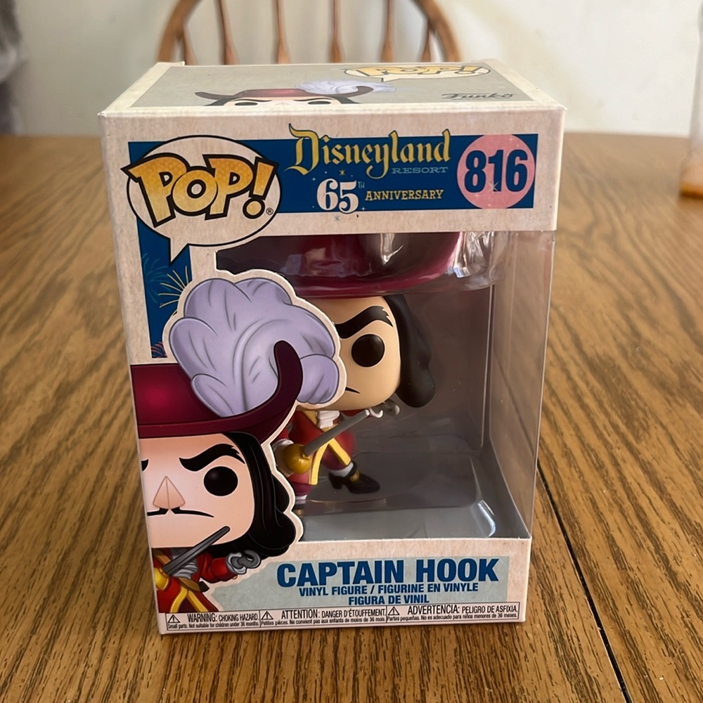 Captain Hook Funko pop #816.